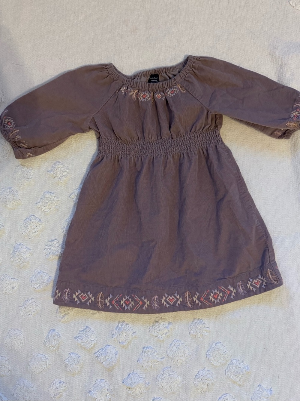 babyGAP girl's violet DRESS 18/24 months
